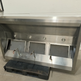 s/s extractor hood -201x120 cm 